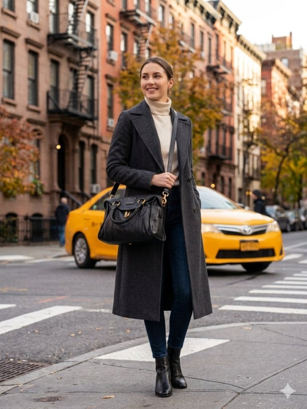 46. MARC JACOBS black satchel with detachable strap(almost new condition)